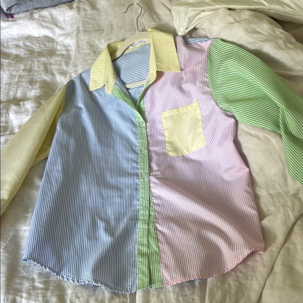 Colorful Striped Shirt
